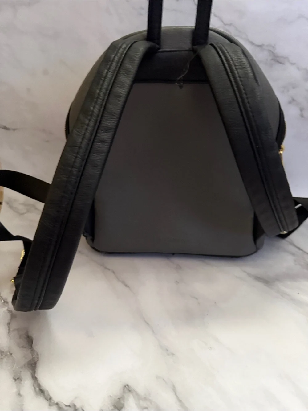 Loungefly Gray Harry Potter Gryffindor Mini Backpack with Red and Gold Accents